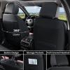 imageCoverado Seat Covers Car Seat Covers Full Set Leather Seat Covers for Cars Automotive Seat Covers Car Seat Protector Car Accessories Fit for Most Sedans SUV Pickup TruckBlackampampBeigeBlackPink