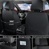 imageCoverado Seat Covers Car Seat Covers Full Set Leather Seat Covers for Cars Automotive Seat Covers Car Seat Protector Car Accessories Fit for Most Sedans SUV Pickup TruckBlackampampBeigeblack