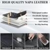 imageCoverado Front Leather Seat Covers for Ford F150 20152025 F250 F350 F450 20172025 Car SUV Pickup Truck Seat Protection BlackBlack