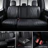 imageCoverado Front Leather Seat Covers for Ford F150 20152025 F250 F350 F450 20172025 Car SUV Pickup Truck Seat Protection BlackBlack