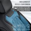 imageCoverado Front Leather Seat Covers for Ford F150 20152025 F250 F350 F450 20172025 Car SUV Pickup Truck Seat Protection BlackBlackBlue