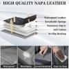 imageCoverado Front Leather Seat Covers for Ford F150 20152025 F250 F350 F450 20172025 Car SUV Pickup Truck Seat Protection BlackBlackGray