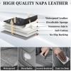 imageCoverado Front Leather Seat Covers for Ford F150 20152025 F250 F350 F450 20172025 Car SUV Pickup Truck Seat Protection BlackGray