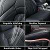 imageCoverado Seat Covers for Jeep Wrangler Waterproof Leather Car Front Seat Cover for Truck Pickup Full Coverage Car Seat Cushion Protector Custom Fit for 20132017 Jeep Wrangler 2Door4DoorBlackBlack