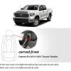 imageCoverado Tundra Seat Covers Front Car Seat Covers Fit for Toyota Tundra 20142021 Faux Leather Seat Cover Protector for Truck Automotive Seat Covers Car Interior AccessoriesBlackampampRedBlue