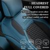 imageCoverado Tundra Seat Covers Front Car Seat Covers Fit for Toyota Tundra 20142021 Faux Leather Seat Cover Protector for Truck Automotive Seat Covers Car Interior AccessoriesBlackampampRedBlue