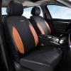imageCoverado Car Seat Covers Leather Seat Covers Full Set Luxury Car Seat Protectors Grey Driver Seat Covers 5 Seats Universal Fit for Most VehiclesBrownBlack
