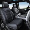 imageCoverado Front Leather Seat Covers for Ford F150 20152025 F250 F350 F450 20172025 Car SUV Pickup Truck Seat Protection BlackBlack