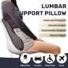 imageCoverado Car Headrest Pillow Ergonomic Memory Foam Car Neck Pillow for Driving Seat with Adjustable Strap Soft PU Leather Breathable Removable Cover Neck Support for Neck Pain ReliefGray