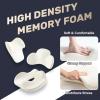 imageCoverado Seat Cushion and Lumbar Support Pillow One Piece for Car Office Chair Ergonomic Memory Foam Desk Chair Cushion Back Support Pillow Sciatica ampamp Back ampamp Tailbone Pain Relief CushionGraySeat Cushion 3in1beige