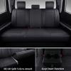 imageCoverado Tundra Seat Covers Back Leather Car Seat Covers for Trucks Automotive Seat Covers Protector Custom Fit 20072021 Toyota TundraRear Seat CoverBlueBlack