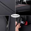 imageCoverado Tundra Seat Covers Back Leather Car Seat Covers for Trucks Automotive Seat Covers Protector Custom Fit 20072021 Toyota TundraRear Seat CoverBlueRed