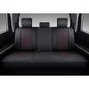 imageCoverado Tundra Seat Covers Back Leather Car Seat Covers for Trucks Automotive Seat Covers Protector Custom Fit 20072021 Toyota TundraRear Seat CoverBlueRed