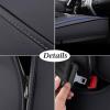 imageCoverado Tundra Seat Covers Back Leather Car Seat Covers for Trucks Automotive Seat Covers Protector Custom Fit 20072021 Toyota TundraRear Seat CoverBlueBlue