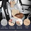 imageCoverado Seat Cushion and Lumbar Support Pillow One Piece for Car Office Chair Ergonomic Memory Foam Desk Chair Cushion Back Support Pillow Sciatica ampamp Back ampamp Tailbone Pain Relief CushionBlackSeat Cushion 3in1beige