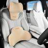 Lumbar Support & Headrest-beige