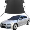 imageCoverado Windshield Cover for Ice and Snow Durable 600D Oxford Fabric Waterproof Heavy Duty Winter Windshield Frost Protector for Most Cars SUVs Trucks Medium 67x47