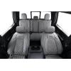 imageCoverado Full Set F150 Seat Covers Waterproof Faux Leather Full Coverage Protector for 20152025 Ford F150 ampamp 20172025 F250 F350 F450 Crew Cab Black Truck Interior Car Seat Cushion CoversGray