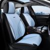 imageCoverado Car Seat Covers Full Set Universal Seat Cover for Cars Luxury Faux Leather Seat Covers Car Seat Protector Waterproof Automotive Seat Cover Car Seat Cushions Fit for Most Cars GrayampampPinkBlackBlue