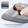 imageCoverado SUV Air Mattress with Wireless Builtin Pump ampamp Pillows Durable Thickened 300D Oxford Fabric Car Air Bed for Camping Quick Easy SetUp Universal Air Mattress for SUVs MinivansGrey Doublesided Oxford 