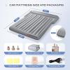 imageCoverado SUV Air Mattress with Wireless Builtin Pump ampamp Pillows Durable Thickened 300D Oxford Fabric Car Air Bed for Camping Quick Easy SetUp Universal Air Mattress for SUVs MinivansGrey Doublesided Oxford 
