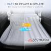 imageCoverado SUV Air Mattress with Wireless Builtin Pump ampamp Pillows Durable Thickened 300D Oxford Fabric Car Air Bed for Camping Quick Easy SetUp Universal Air Mattress for SUVs MinivansGrey Doublesided Oxford 