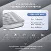 imageCoverado SUV Air Mattress with Wireless Builtin Pump ampamp Pillows Durable Thickened 300D Oxford Fabric Car Air Bed for Camping Quick Easy SetUp Universal Air Mattress for SUVs MinivansGrey Doublesided Oxford 