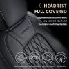 imageCoverado Leather Seat Covers Full Set Fit for Ford F150 F250 F350 F450 Waterproof Ford F150 Truck Seat Covers Fit for 20152025 F150 and 20172025 F250 F350 F450 BlackBlack