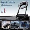 imageCoverado Magnetic Car Phone Holder Vacuum Magnetic Phone Holder for Car 360 Rotation Strong Magnet Car Phone Mount Dash Cell Phone Mount for iPhone 1615141312