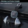 imageCoverado for 15W Magsafe Car Mount Charger QI2 Wireless Car Charger Phone Holder fwith Adjustable Aluminum Alloy Arm Magnetic Car Phone Holder Suction Cup for iPhone 16151413