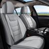 imageCoverado Car Seat Covers Front Covers for Cars Car Seat Cover Front Seats Automotive Seat Cover Waterproof Leather Car Seat Cushion Universal Interior Covers Seat Protectors for Most CarsLgray