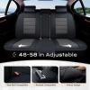 imageCoverado Car Seat Covers Front Covers for Cars Car Seat Cover Front Seats Automotive Seat Cover Waterproof Leather Car Seat Cushion Universal Interior Covers Seat Protectors for Most CarsBlackGray