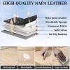 imageCoverado Car Seat Covers Front Covers for Cars Car Seat Cover Front Seats Automotive Seat Cover Waterproof Leather Car Seat Cushion Universal Interior Covers Seat Protectors for Most Cars01Beige