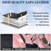 imageCoverado Car Seat Covers Full Set Automotive Seat Covers Car Seat Protector Car Seat Cushion Waterproof Leather Seat Covers for Cars Universal Fit for Most Sedans SUV Pickup TruckBlackampampRedBlackPink