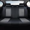 imageCoverado Rear Seat Covers Leather Seat Cover for Car Universal Waterproof Automotive Seat Cushion Protector for Most Cars Trucks SUV RedABlackGray