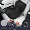 imageCoverado Car Seat Cushion and Lumbar Support Pillow One Piece Memory Foam Ergonomic Back Support Driving Seat Cushion for Back Pain NonSlip Washable Cushion for Car Driver OfficeA Seat Cushion Lumbar Supportblack