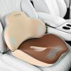 Seat Cushion & Lumbar Support-beige