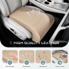 imageCoverado Car Seat Leg Extender Leg Support Cushion Car Leg Extension Cushion for Driver Seats Universal Car Seat Extender Leg Support Leather Car Seat Cushion for Long Driving BeigeBeige