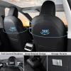 imageCoverado Front Seat Covers Compatible with Tesla Model Y Car Seat Covers 2PC Leatherette Car Seat Cover Seat Protector Custom for Tesla Model Y 2020 2021 2022 2023 2024 Blackwhite
