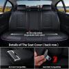 imageCoverado Automotive Seat Covers Car Seat Covers Front Seats Nappa Leather BlackampampPurple Car Seat Cover Waterproof Seat Cushion 2 Pack Front Seat Covers Driver Seat Protector Fit for Most Cars SUVBlackPurple