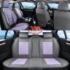 imageCoverado Automotive Seat Covers Car Seat Covers Front Seats Nappa Leather BlackampampPurple Car Seat Cover Waterproof Seat Cushion 2 Pack Front Seat Covers Driver Seat Protector Fit for Most Cars SUVPatchworkGrayPurple