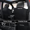 imageCoverado Seat Covers Custom Fit for Tacoma Double CabCrew Cab SRSR5TRD SportTRD OffRoadLimited Seat Cushion Protectors 20052015 Oxford Full Set GrayCanvasBlack