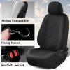 imageCoverado Seat Covers Custom Fit for Tacoma Double CabCrew Cab SRSR5TRD SportTRD OffRoadLimited Seat Cushion Protectors 20052015 Oxford Full Set GrayOxfordBlack