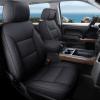 imageCoverado Full Set Seat Covers Faux LeatherBlack Easy InstallWaterproof Custom Fit Chevy SilveradoGMC Sierra 2007201320192025 1500 20202025 2500HD3500HD CrewDoubleExtended CabBlacknew