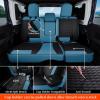imageCoverado JK Seat Covers 4 Door Fullset for Jeep Wrangler Waterproof Leather Car Seat Protector for Truck Automotive Seat Custions Custom Fit for 20132017 Jeep Wrangler Full CoverageGrayBlue