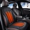 imageCoverado Front Seat Covers Winter Cozy Driver Car Seat Protector Luxury Faux Leather Waterproof Full Back Seat Cushion Universal Fit Most Cars Suvs Trucks1PCS BlackBlackLeather