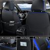 image:imageCoverado Leather Seat Covers Full Set for Ford F150 Custom Fit Automotive Seat Covers for 20152026 F150 and 20172026 F250 F350 F450 GrayBlue