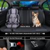 image:imageCoverado Seat Covers Car Seat Covers Front Seats Leather Seat Covers for Cars Car Seat Protector Waterproof Black Car Seat Cushion Front Carseat Cover Universal Fit for Most Cars8805Balck
