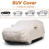 image:imageCoverado Thick Shell Car Cover Waterproof Windproof Snowproof All Season WeatherProof Fit 170190 Full Size SUV