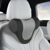 image:imageCoverado Lumbar Support Pillow for Car Ergonomic Memory Foam Back Pillow for Office Chair New Back Cushion for Pain Relief PU Leather Car Lumbar Support for Driving SeatBlackgray